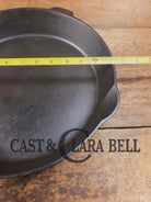 Huge beautiful 1930’s Griswold No. 12 Skillet with Small Block Logo and Heat Ring 719 D Skillet