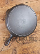 Huge beautiful 1930’s Griswold No. 12 Skillet with Small Block Logo and Heat Ring 719 D - Skillet