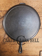 Huge beautiful 1930’s Griswold No. 12 Skillet with Small Block Logo and Heat Ring 719 D Skillet