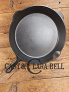 Huge beautiful 1930’s Griswold No. 12 Skillet with Small Block Logo and Heat Ring 719 D Skillet