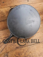 HUGE Early 1900’s Wagner ’Arc Straight’ logo #12 Cast Iron Skillet. Great daily user! Skillet