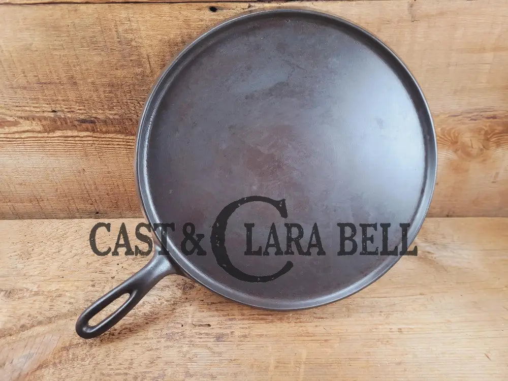 Huge Griddle! Hard to Find 1890’s Wagner ’Arc’ Logo #10A Handled Griddle. Awesome daily user and perfect restored