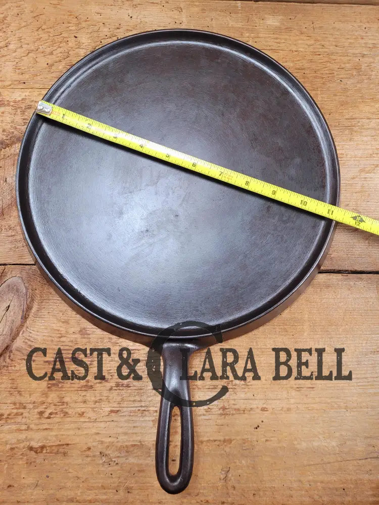Huge Griddle! Hard to Find 1890’s Wagner ’Arc’ Logo #10A Handled Griddle. Awesome daily user and perfect restored