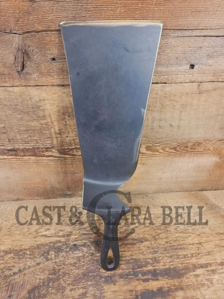 Huge Repurposed Griswold Small Block #12 cast iron spatula. One of a kind and ready to grill! SC24 - Spatula