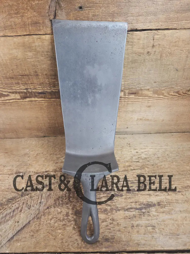 Huge Repurposed Griswold Small Block #12 cast iron spatula. One of a kind and ready to grill! SC24