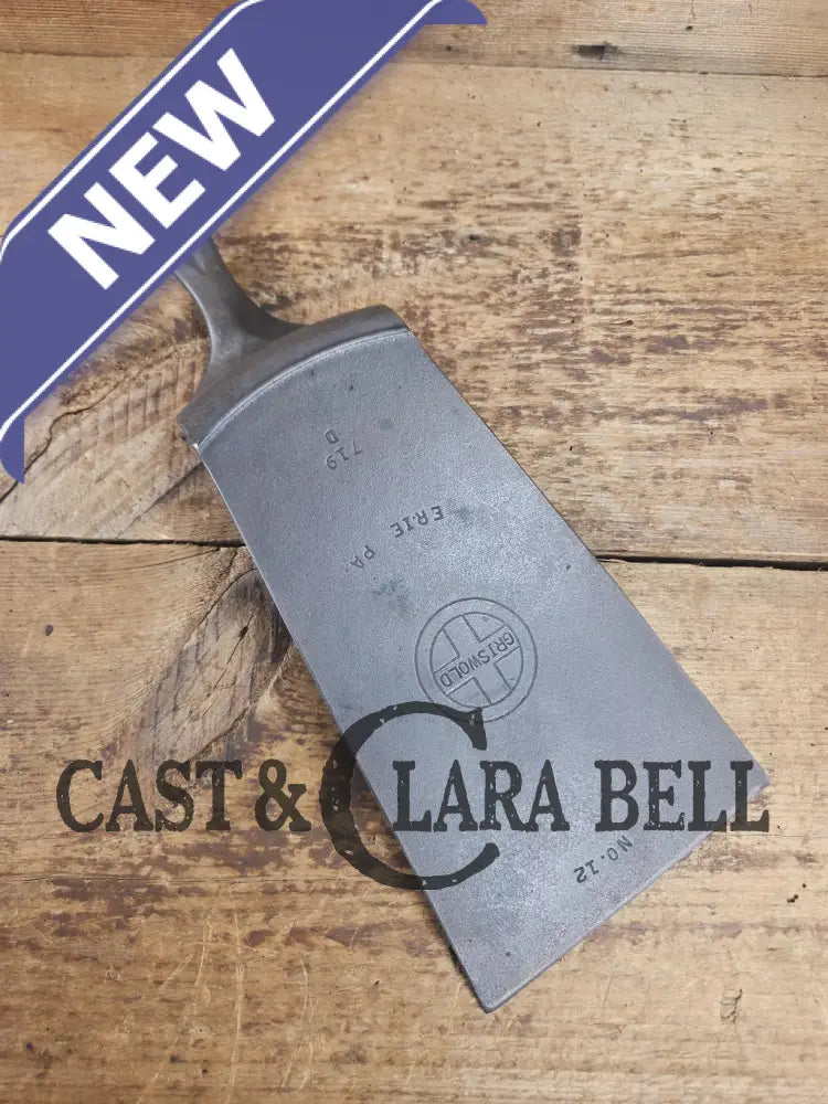 Huge Repurposed Griswold Small Block #12 cast iron spatula. One of a kind and ready to grill! SC24