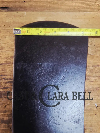 HUGE! Repurposed Late 1800’s! Fancy Handled #9 Cast Iron Skillet with Raised W and Gatemark. One of a kind! SC24