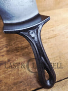 HUGE! Repurposed Late 1800’s! Fancy Handled #9 Cast Iron Skillet with Raised W and Gatemark. One of a kind! SC24