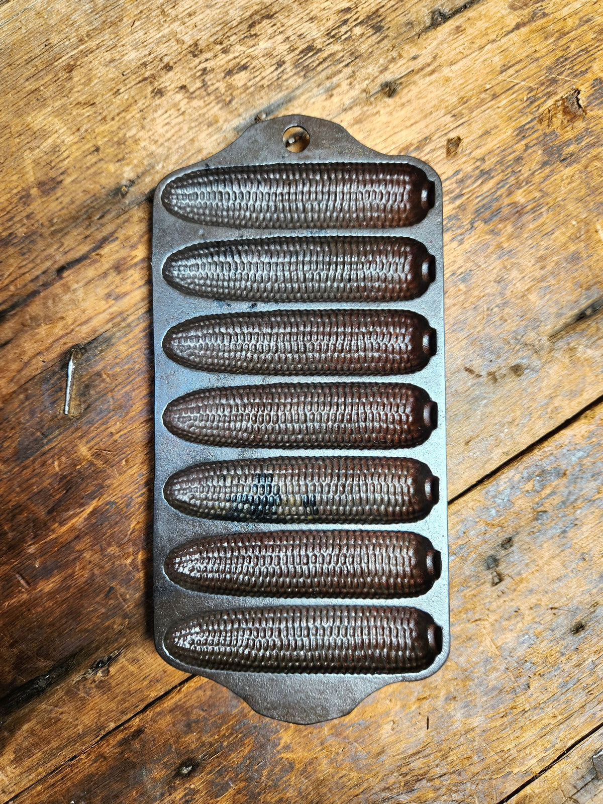 Awesome Gift! Toy Griswold No. 262 Cast Iron Crispy Corn Or Wheat Stick Pan 7 Cup. Great For Display