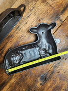 Fantastic For The Holidays! Authentic #866 Griswold Lamb Cake Mold Ready To Use! Bakeware