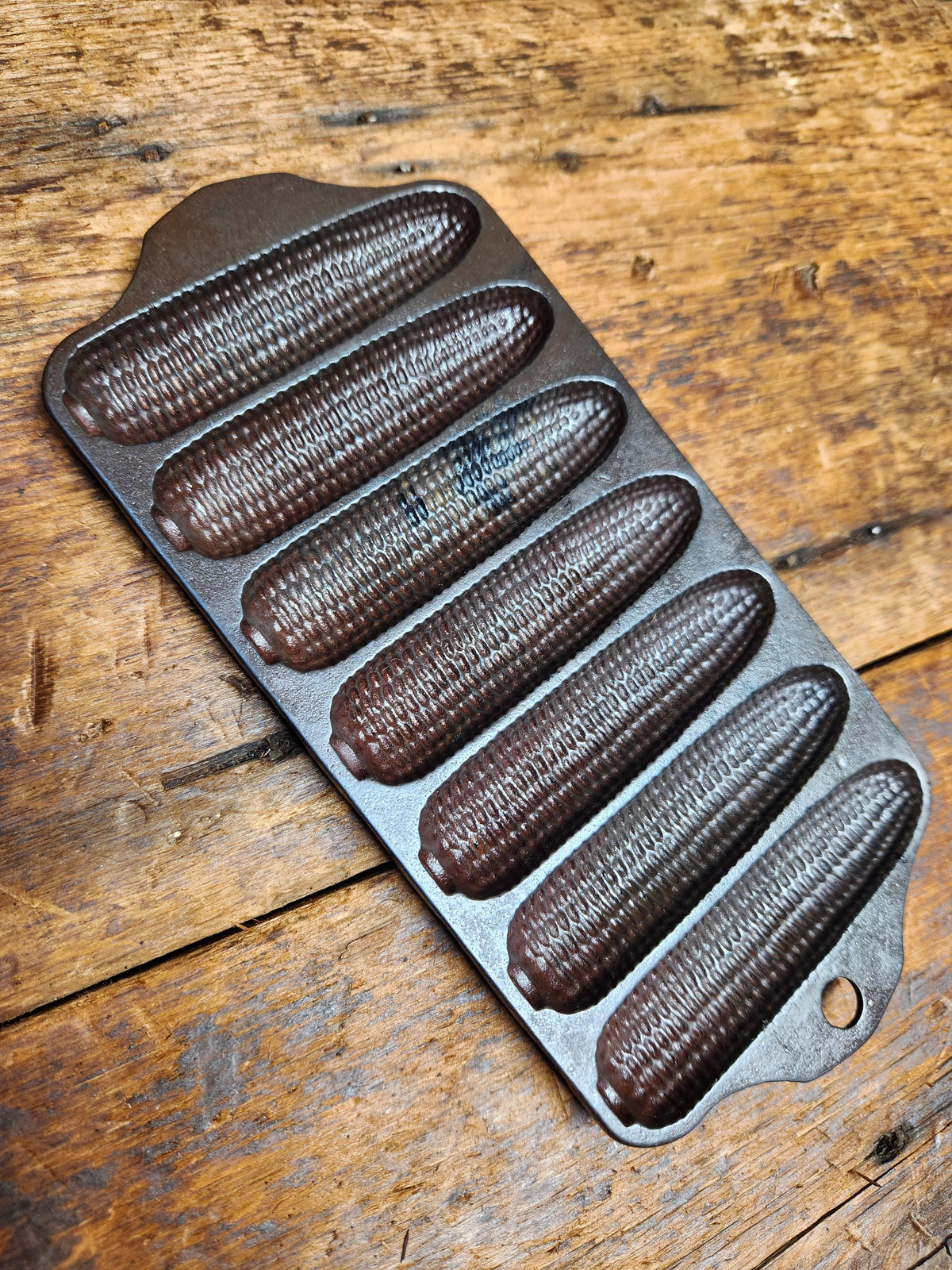 Awesome Gift! Toy Griswold No. 262 Cast Iron Crispy Corn Or Wheat Stick Pan 7 Cup. Great For Display