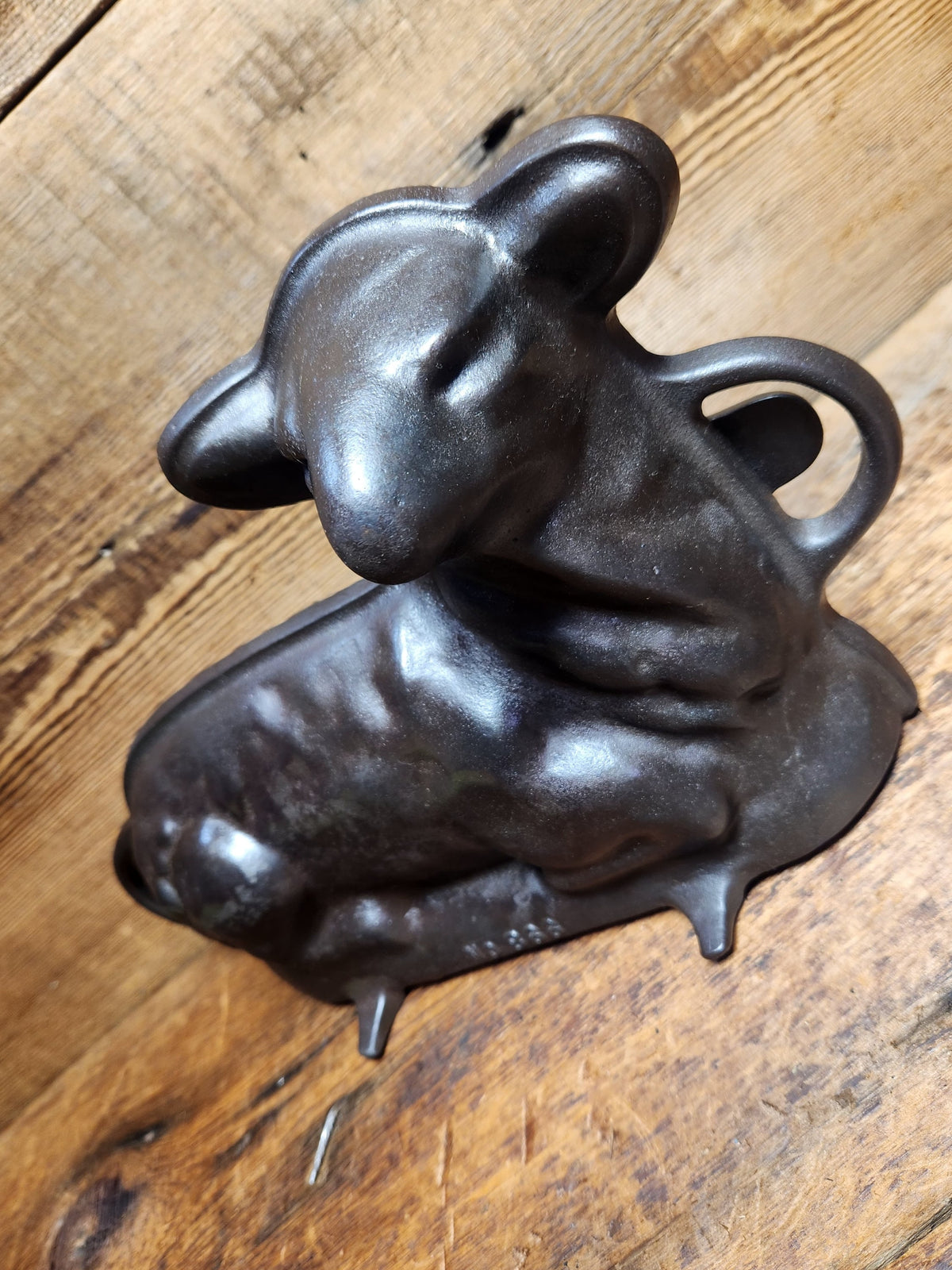 Fantastic For The Holidays! Authentic #866 Griswold Lamb Cake Mold Ready To Use! Bakeware