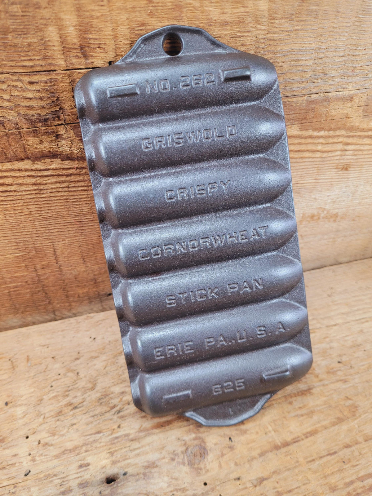 Awesome Gift! Toy Griswold No. 262 Cast Iron Crispy Corn Or Wheat Stick Pan 7 Cup. Great For