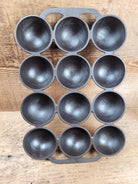 Great Gift! 1930’S #9 Wagner ’Golf Ball’ Brownie Pan. Open Air Design Gorgeous! Bakeware