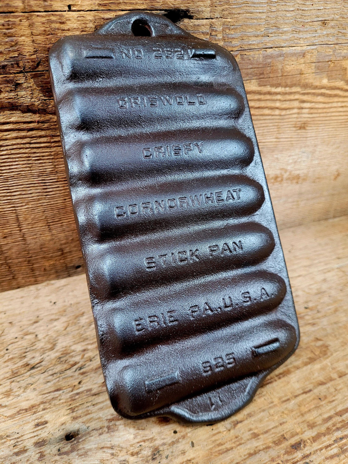 Awesome Gift! Toy Griswold Replica No. 262 Cast Iron Crispy Corn Or Wheat Stick Pan 7 Cup. Great
