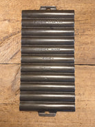 Very unique! Wagner #22 Bread Stick Gem Pan. ’A’ makers mark ’E’ Gem Pan fully restored Bakeware