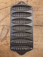 HTF 1930’s Griswold made Puritan # 1270 Wheat Stick Pan p/n 1513. Made for Sears & Roebuck department stores. Restored