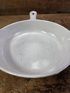 Rare and Cool story! White enameled BSR Red Mountain Series #5 Skillet with Heat Ring. Finished in the 70’s by a third