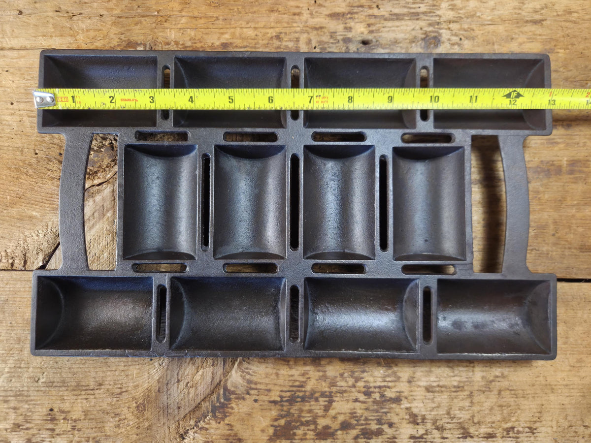 Unknown French Roll No. 11 Pan w/ raised No. 11 & French Roll markings. Rumored Griswold but likely Unknown Beautiful