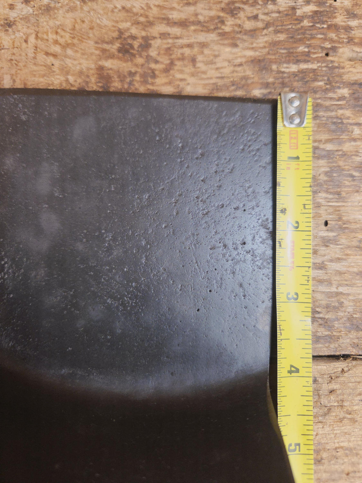 Custom Repurposed Burger Spatula. Made from an early Era Wagner Ware Sidney #8 DEEP Chicken Fryer. Awesome for the home