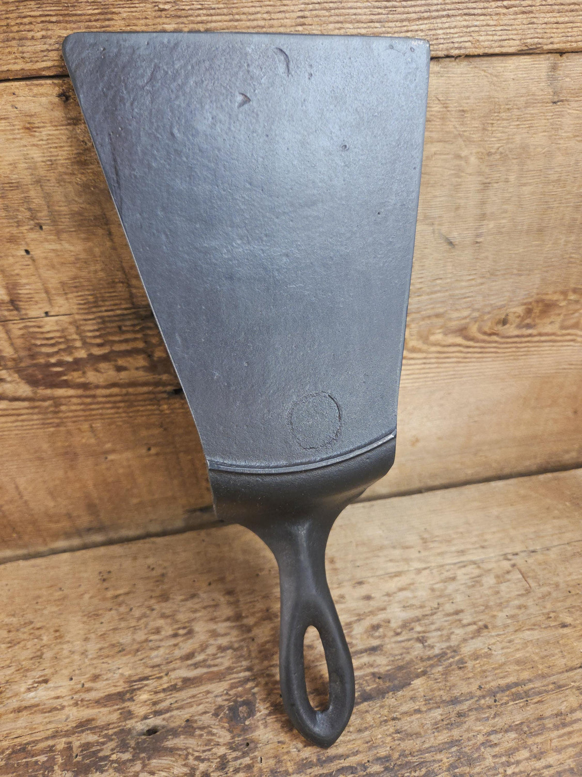 Custom made one of a kind Antique Cast Iron Spatula. Maker unknown but a wonderful gift for the griller in your life!