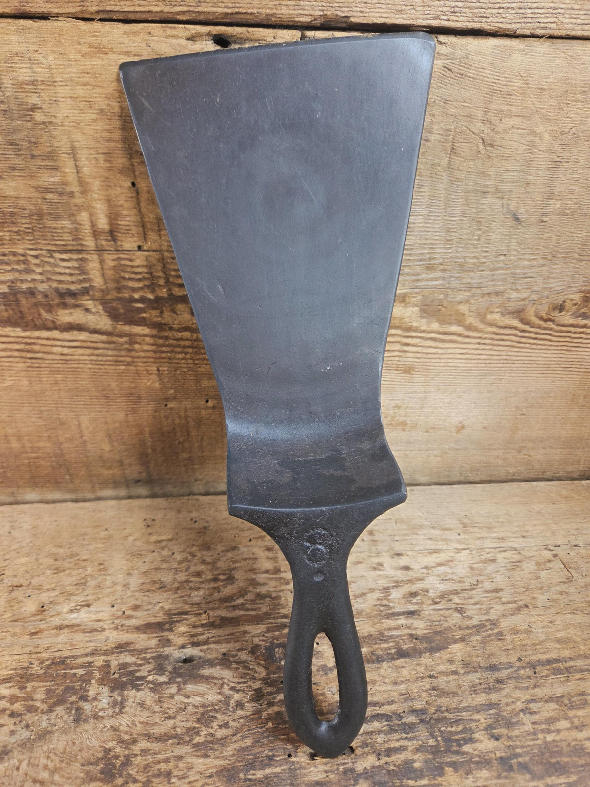 Custom made one of a kind Antique Cast Iron Spatula. Maker unknown but a wonderful gift for the griller in your life!