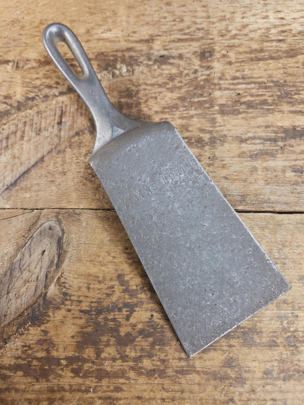 Custom made one of a kind #6 Cast Iron Spatula. Maker unknown but a wonderful gift for the griller in your life! SC24