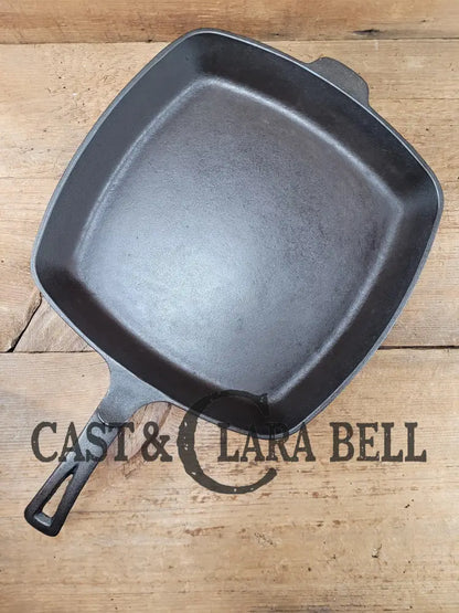 Large! 1930’S #9 Wagner Square Skillet 1219. Great Pan To Have In The Kitchen! Super Versatile