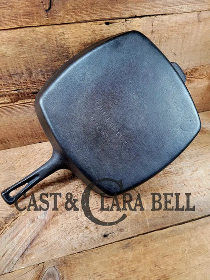 Large! 1930’S #9 Wagner Square Skillet 1219. Great Pan To Have In The Kitchen! Super Versatile