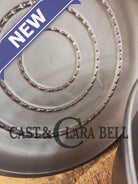 Large 1930’s Wagner Ware #9 Cast Iron Dutch Oven 1259 with Sawtooth lid! Unique pattern shift on lid Dutch Ovens