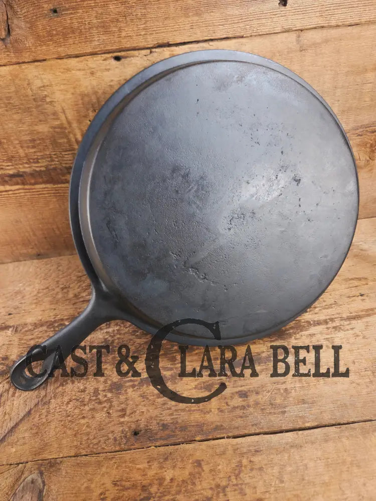 Large and gorgeous 1800’s (Philo Penfield Steward pattern) antique #10 Skillet. Very cool Skillet