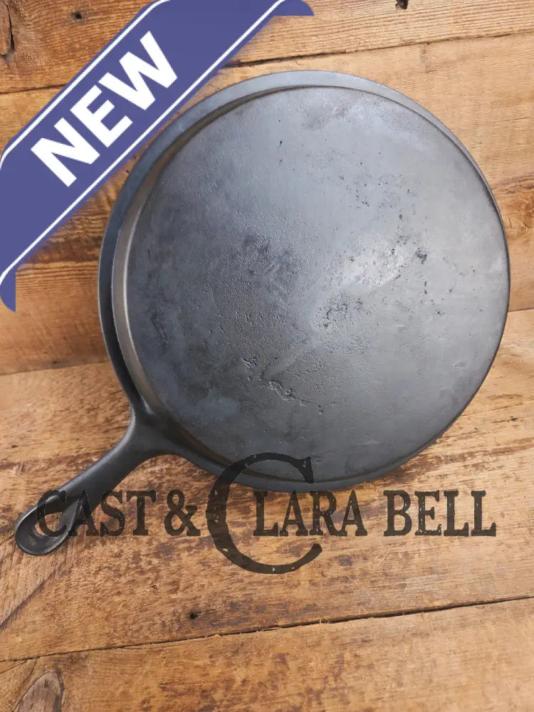 Large and gorgeous 1800’s (Philo Penfield Steward pattern) antique #10 Skillet. Very cool Skillet