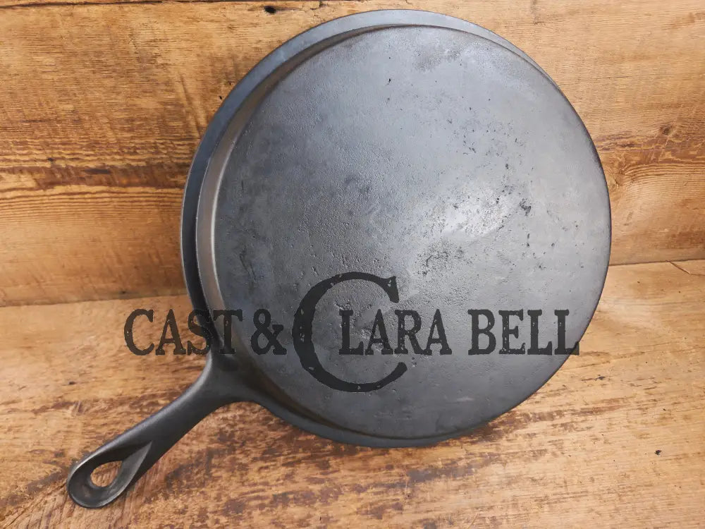 Large and gorgeous 1800’s (Philo Penfield Steward pattern) antique #10 Skillet. Very cool Skillet