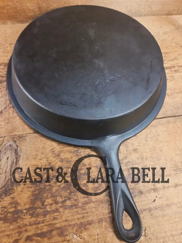 Large and gorgeous 1800’s (Philo Penfield Steward pattern) antique #10 Skillet. Very cool Skillet