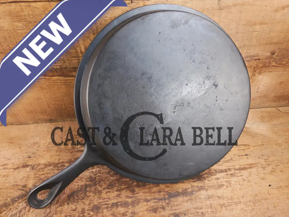 Large and gorgeous 1800’s (Philo Penfield Steward pattern) antique #10 Skillet. Very cool Skillet