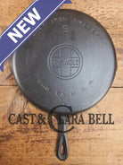 Larger Griswold #9 Cast Iron Skillet with Large Block Logo 710 F. Great protein or large saute skillet Skillet