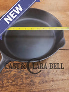 Larger Griswold #9 Cast Iron Skillet with Large Block Logo 710 F. Great protein or large saute skillet Skillet