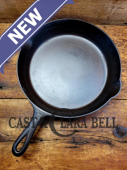 Larger Griswold #9 Cast Iron Skillet With Small Block Logo 710 F. Great Bacon Skillet