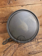 Largest of the handled griddles. 1930’s Era Wagner Ware #10 Cast Iron Round Griddle 1110 Makes great Grilled Cheese!