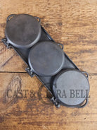 Late 1800’s 3-Section Pancake Flop Griddle by Schofield MFG. New York. Mint condition SC24 - Griddle
