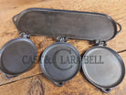Late 1800’s 3-Section Pancake Flop Griddle by Schofield MFG. New York. Mint condition SC24 - Griddle