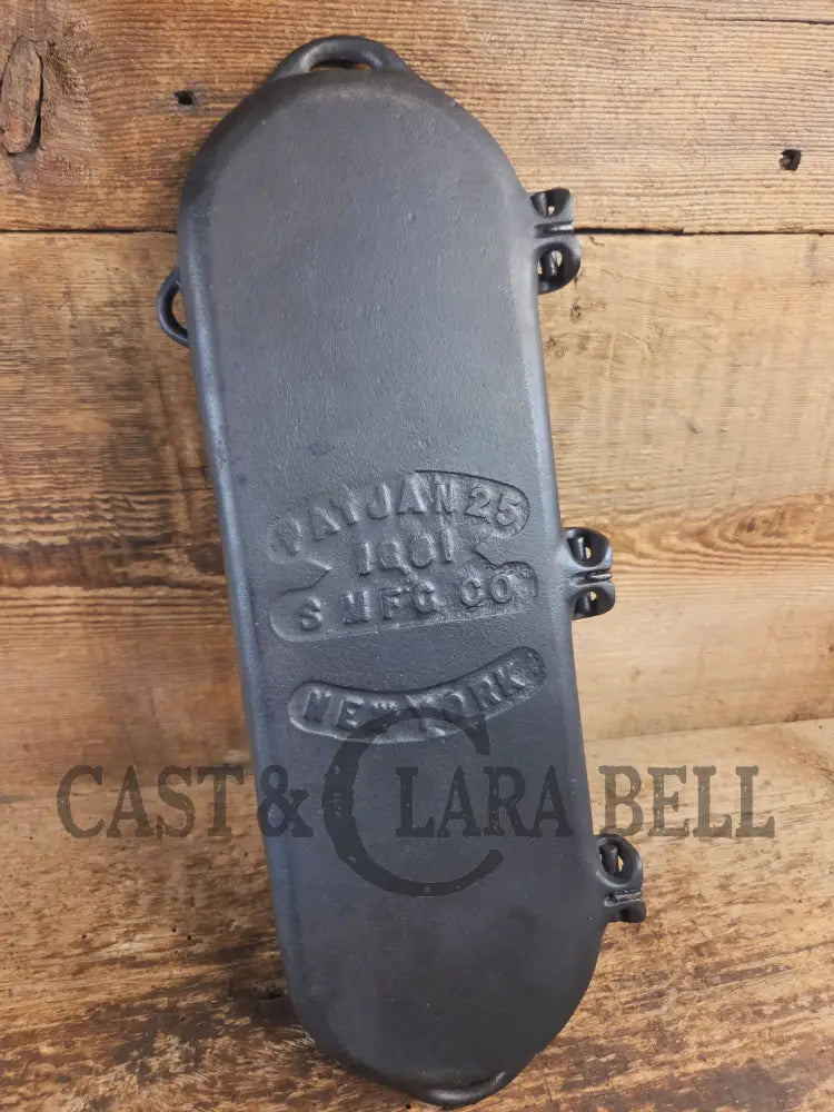 Late 1800’s 3-Section Pancake Flop Griddle by Schofield MFG. New York. Mint condition SC24 - Griddle