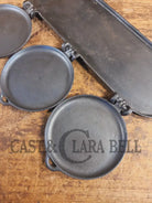 Late 1800’s 3-Section Pancake Flop Griddle by Schofield MFG. New York. Mint condition SC24 - Griddle