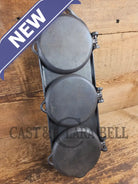 Late 1800’s 3-Section Pancake Flop Griddle by Schofield MFG. New York. Mint condition SC24 - Griddle