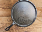 Late 1800’s Antique #9 Round Stove Eye Griddle with Gate mark and Raised 9 straight handle Griddle