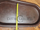 Late 1800S Antique Gate-Marked #8 Cast Iron Griddle / Sad Heater.