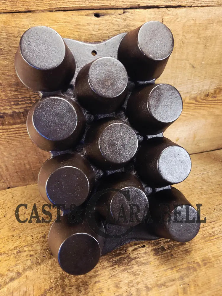 Late 1800’s hard to find Sheppard #10 Popover Gem Pan. Phila PA based foundry. Beautifully restored and ready to use!