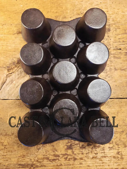 Late 1800’s hard to find Sheppard #10 Popover Gem Pan. Phila PA based foundry. Beautifully restored and ready to use!