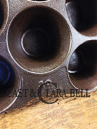 Late 1800’s hard to find Sheppard #10 Popover Gem Pan. Phila PA based foundry. Beautifully restored and ready to use!