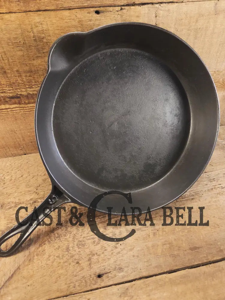 Late 1800’s HTF Marietta 9 inch Skillet with Gatemark & Marietta PA markings. Restored and Ready to Use! Skillet